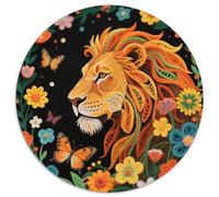 Dream 1000 Pieces Round Puzzles Creative Jigsaw Impossible Hard Difficult Challenging for Adults And Kids Unique Challenge Game 1000pcs (67.5x67.5cm)