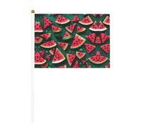 Dream Anguria Bandiere palmare stampate - 14 x 20,8 cm bandiere festivo Cheer - Confezione da 10