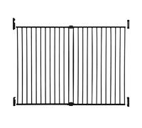 Dream BabyBroadway - Cancelletto GRO-Gate extra largo e alto, con tecnologia Track-It, colore: Nero
