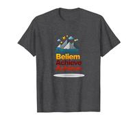 Dream Beliem Raggiungi Un Successo ispiratore in Montagna Maglietta, Uomo, Grigio Scuro, 4XL