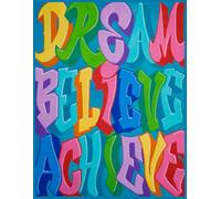 Dream Believe Achieve: Unlock Your Dreams: A Journal for Self-Discovery, Gratitude, and Personal Growth | 8.5" x 11" | 195 pages