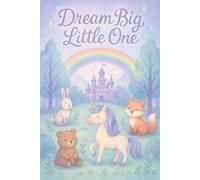 Dream Big Little One: Magical Unicorn and Woodland Friends Journal for Kids - Inspirational Writing Notebook with Cute Animals