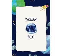 DREAM BIG - quaderno a quadretti A6 - 5mm