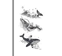Dream Big Whale Dreams: A Notebook by Lit Shark