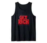 Dream Big with Get Rich Speech Outfit per ragazzi e ragazze Canotta