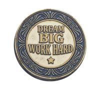 Dream Big Work Hard Classic Garage Ornament Retro Metal Tin Sign