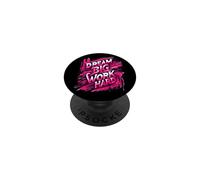 Dream Big Work Hard Motivational Hustle Citazione PopSockets PopGrip Adesivo