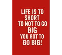 Dream Bigger. Plan Smarter. Go Big.: Motivational Notebook for Ambitious Minds