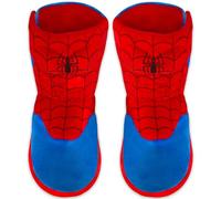 Dream Bridge Ragazzi Ragazze Pantofole per Bambini Scarpe da Casa spider ragno Caldo Peluche Stivaletti alla caviglia,Blu,27/28EU,Taglia M