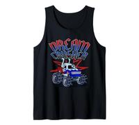 Dream Crusher Red White And Blue USA Monster Truck Canotta