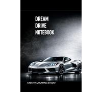 Dream Drive Notebook - Silver Edition: Keep Moving Forward | 6x9 | Lined Journal | 120 Pages