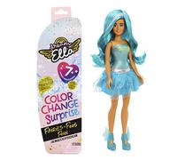 Dream Ella Change Doll-Blue MGA's Fate cambiano Colore-Giocattolo da Collezione-Bambola da 29 cm con 7 sorprese-Include Parrucca, Gonna, Stivali e Altro-età: 3+ Anni-Ella, Verde Acqua, 578017C3
