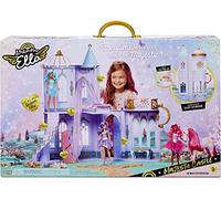 Dream Ella MGA's Majestic Castle - Giocattolo per Bambini - Castello Portatile a Due Piani - Puó ospitare 2 Bambole da 29 cm - con Porte, Mobili e Accessori - età: 3+ Anni