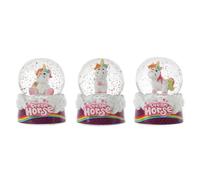 DREAM HORSE Snow Globe 'Unicorn' 3-Ass non applicare bambole e accessori, multicolore (35362Z)