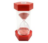 Dream HorseX Timer a Clessidra, Sabbia Timer Orologio Ornamento,Timer per bambini, Sabbia Timer, Time Management Set Home Office Decor Regalo, 20 minuti, Rosso