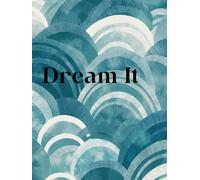 Dream It: Decorative FAKE Book For Stacking Designer FAUX Book for Coffee Tables Bookcases Props Creative Spaces