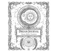 Dream Journal - 28 Day Guided Edition - Black & White Version: A Guided Dream Log for Reflection, Pattern Tracking & Self-Discovery. With 100+ ... Pattern Reflection and Interpretation Guide