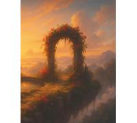 Dream Journal - Garden Gate of Dreams: A guided space to capture your night visions and reflections.