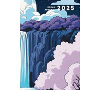 Dream Journal Tracker - Moonlit Waterfall: Diary for Dream Interpretation & Self-Reflection (6x9, 120 pages)
