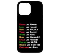 Dream Like Martin, Lead Like Harriet regalo su Black History Custodia per iPhone 13 Pro Max