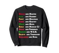Dream Like Martin, Lead Like Harriet regalo su Black History Felpa