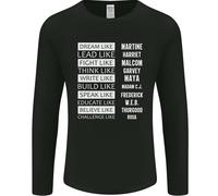 Dream Like Nero Vive Materia Storia Mese Uomo Manica