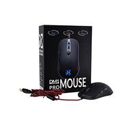 Dream Machines DM1 Pro USB ottico 5000DPI Nero Mouse - Mouse (ottico, USB, 5000 DPI, 89 g, nero)