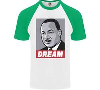 Dream Martin Luther King Black Lives Matter Maglietta Da Baseball S/S Uomo