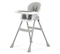 Dream On Me Tabletalk - Seggiolone portatile 2 in 1, compatto e convertibile, leggero, colore: grigio