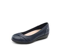 DREAM PAIRS Ballerine da Donna Scarpe Eleganti da Ufficio e da Lavoro Comode Ballerine Eleganti per Donna,Size 40,Marina Militare,DWUMFA2503