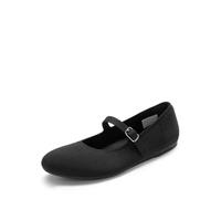 DREAM PAIRS Ballerine Donna Maglia Traspirante,Nero,41.5