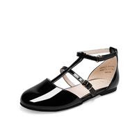 DREAM PAIRS Ballerine Mary Jane da bambina, nero, 20 EU