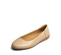 DREAM PAIRS Comode Ballerine da Donna con Soletta Ammortizzata e Suola Antiscivolo Classica Scarpe Basse da Donna,Size 40.5,Nudo,SDFA2312W