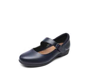 DREAM PAIRS Comode Ballerine Flat Donna Eleganti Scarpe Basse da Donna Mary Jane,Size 38,Marina Militare,SDFA2407W
