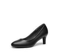 DREAM PAIRS Decolleté da Donna con Tacco Classica alla Moda con Stiletto Elegante e Confortevole Scarpe,Size 36,Nero-Pu,SDPU2439W-E
