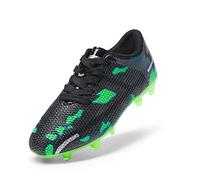 DREAM PAIRS Ragazzi e Ragazze Scarpe da Calcio per Bambini Traspiranti Unisex Attivit all'Aria Aperta,Size 30,Nero/Verde,SDSO2301K
