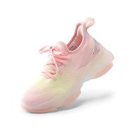 DREAM PAIRS Ragazzi Ragazze Sneakers Bambini Sport Scarpe da Ginnastica Scarpe da Passeggio Ragazzini/Bambini Grandi,Size 37.5,Arcobaleno//Rosa,SDFS2303K