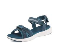 DREAM PAIRS Sandali Sportivi da Donna Scarpe con Comodi Leggeri EVA Plantare Sandali per Trekking Spiaggia Vacanze Escursioni Passeggiate,Size 40.5,Blu/Scuro,QDL19001L