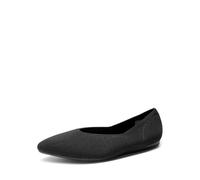 DREAM PAIRS Scarpe Basse a Punta da Donna Ballerine Traspiranti in Maglia Ammortizzata con Supporto dell'Arco Plantare per Comodo Lavoro Elegante,Size 38.5,Nero,DWUMFA2505