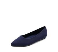 DREAM PAIRS Scarpe Basse da Donna in Maglia con Punta Casual Comode e Morbide Slip-on Ballerine per Lavoro Ufficio e Business