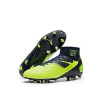 DREAM PAIRS Scarpe da Calcio da Uomo Scarpe da Allenamento Professionali Scarpe da Calcio Professionali Tacchetti Spikes Tacchetti,Size 44.5,Giallo Neon,SDSC2407M