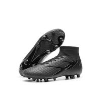 DREAM PAIRS Scarpe da Calcio da Uomo Scarpe da Allenamento Professionali Scarpe da Calcio Professionali Tacchetti Spikes Tacchetti,Size 42,Nero,SDSC2407M