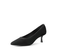 DREAM PAIRS Scarpe da donna con punta chiusa, Maglia nera., 39.5 EU