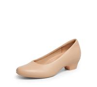 DREAM PAIRS Scarpe da Donna con Tacco Basso | Punta rotonda spessa da 4,1 cm, comoda senza lacci, con tacco basso, formale, casual, lavoro, ufficio, lavoro, quotidiano