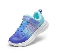 DREAM PAIRS Sneakers Bambini Corsa,Blu Marino/Viola/Blu,31