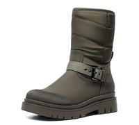 DREAM PAIRS Stivali da Neve da Donna con Suola Spessa Stivali Invernali con Pelliccia Caldo Scarpe Boots All'aperto Comodi,Size 36,Verde Oliva,SDSB2202W-E