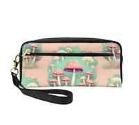 Dream - Piccola borsa per il trucco, astuccio in pelle con doppio lato