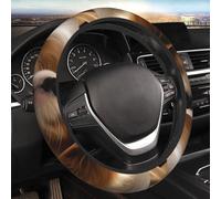 Dream Puppy Dog Coprivolante per Auto Coprivolante Elasticizzato Elasticizzato 15 Pollici Morbido Protettore per Volante Universale Traspirante Antiscivolo Accessori per Auto per SUV Furgoni Camion