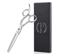 Dream Reach Forbici da parrucchiere Forbici da sfoltire Forbici da taglio per capelli affilate Acciaio inossidabile giapponese 440C lavorato a mano Taglio di capelli perfetto Lama a V