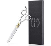 Dream Reach JP-440C - Forbici professionali per toelettatura cani, dritte, curve, per diradamento/miscelare/sfoltire i peli di animali domestici, in acciaio inox (forbici da 17,8 cm)